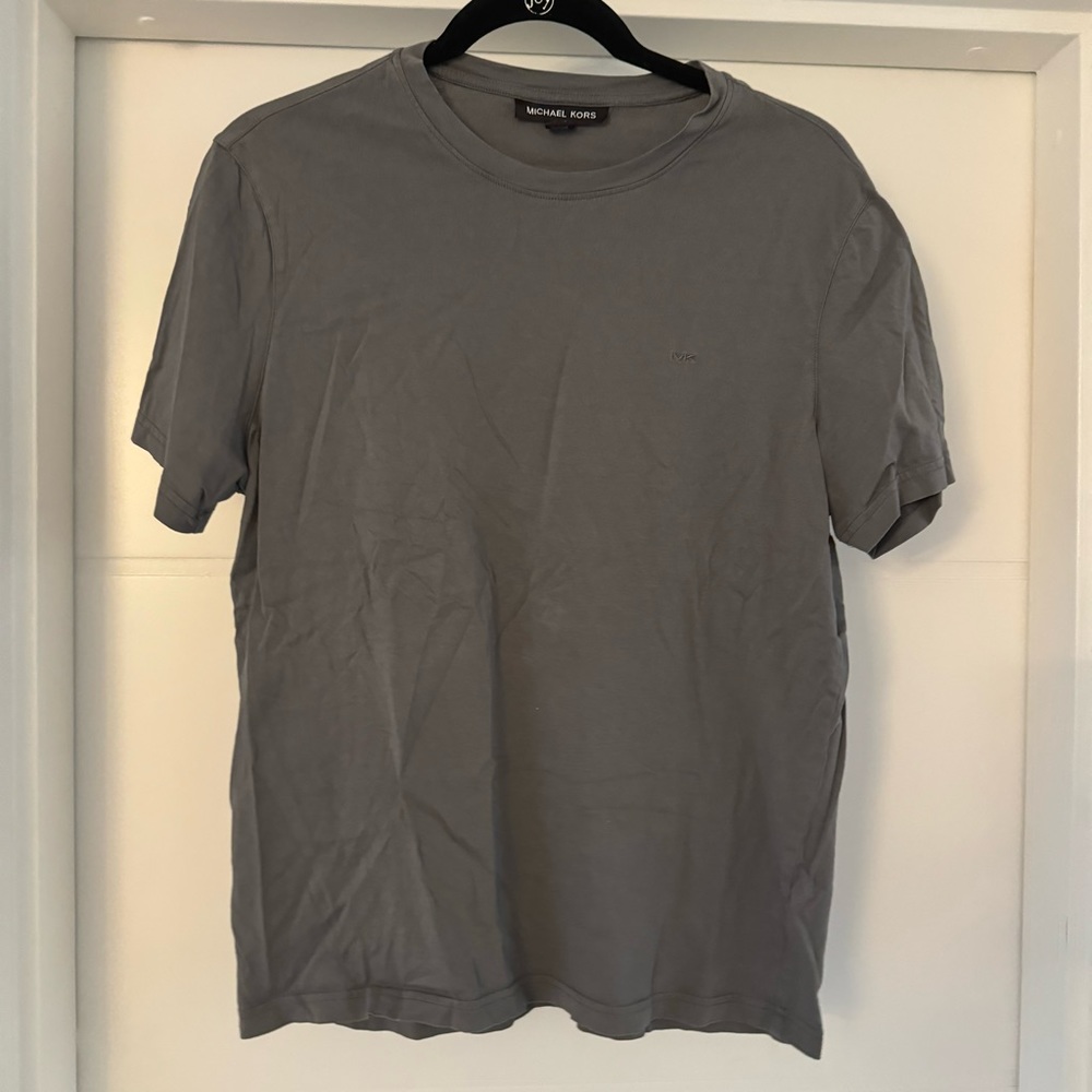 Michael Kors Gray Short Sleeve Shirt
